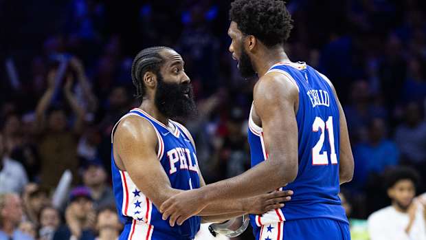 James Harden, Joel Embiid, Philadelphia 76ers